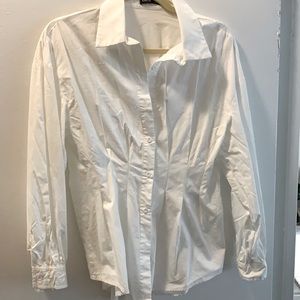 White button down shirt